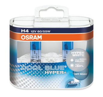 Osram H4 Cool Blue Hyper+