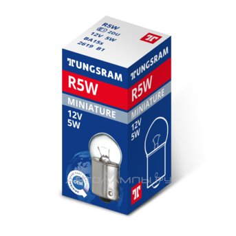  Tungsram R5W 12V 5W (1 .)